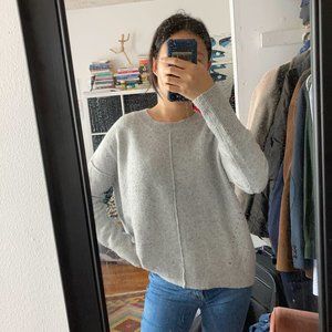 TopShop Cozy Oversized Grey Sweater